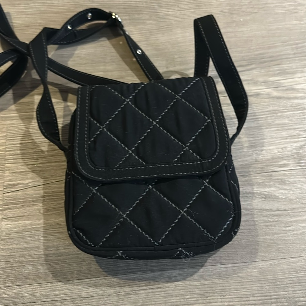 black vintage vera bradley cross body